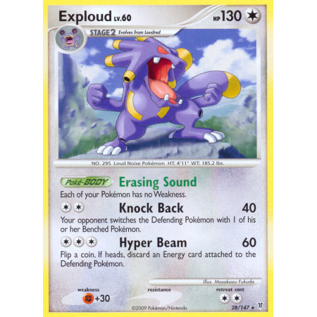 Exploud (Reverse Holo)