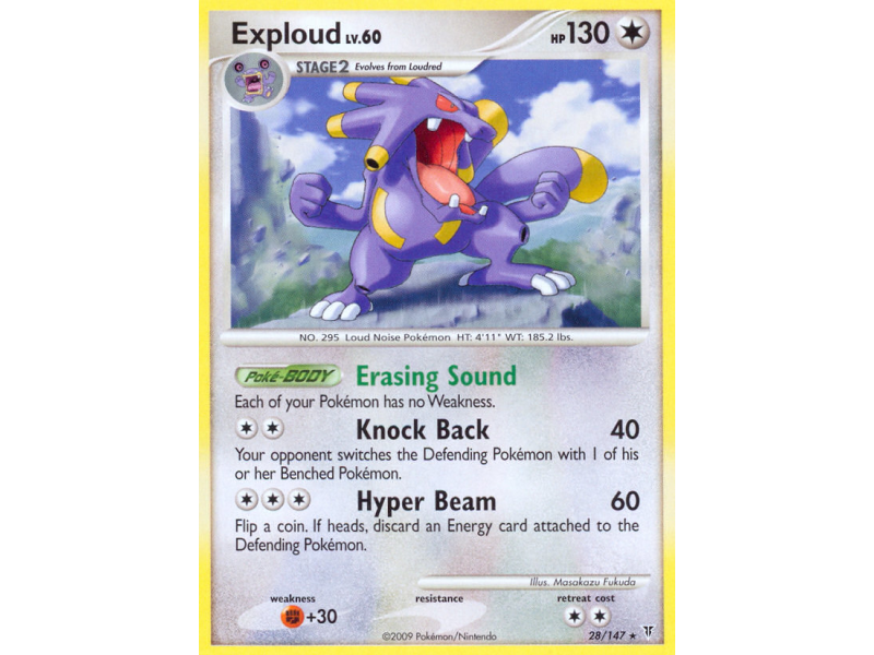 Exploud (Reverse Holo)