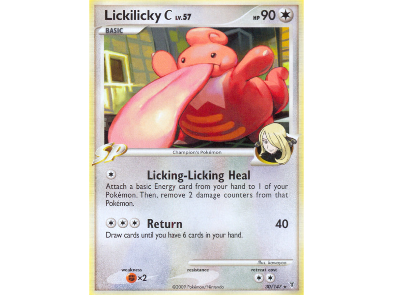 Lickilicky C (Reverse Holo)