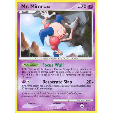 Mr. Mime (Reverse Holo)