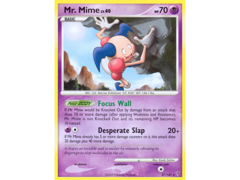 Mr. Mime (Reverse Holo)