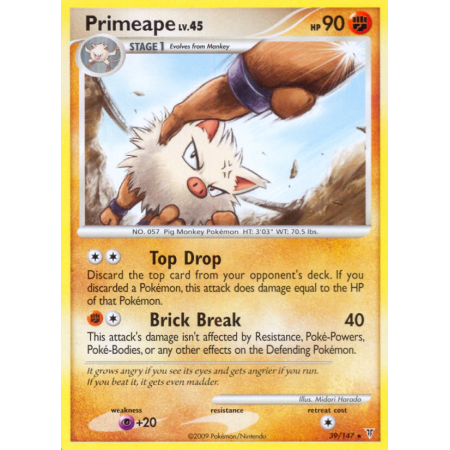 Primeape (Reverse Holo)