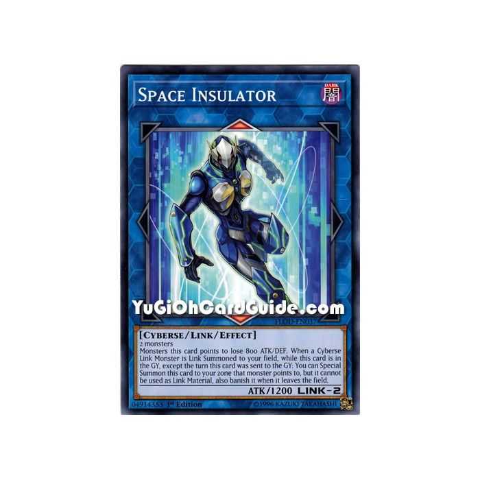 Space Insulator (Common) – Flames of Destruction | Carta YUGIOH en México