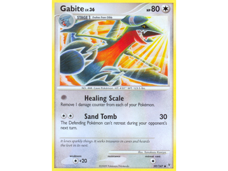 Gabite (Reverse Holo)