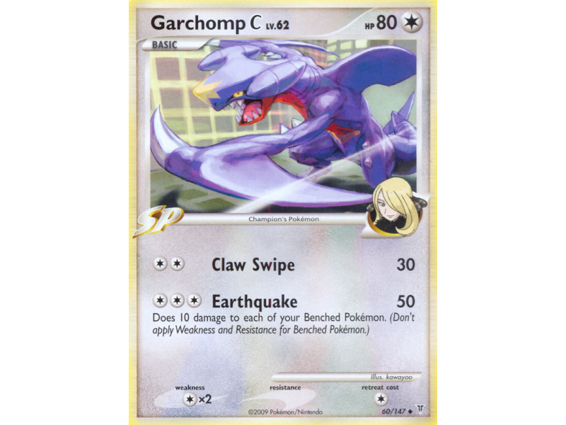 Garchomp C (Reverse Holo)