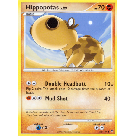 Hippopotas (Reverse Holo)