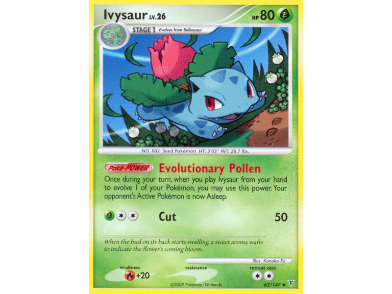 Ivysaur (Reverse Holo)