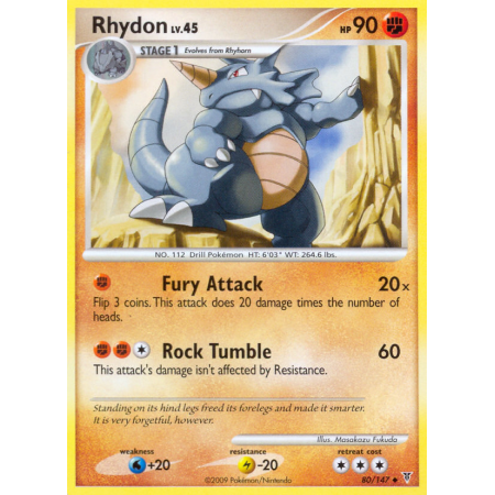 Rhydon (Reverse Holo)