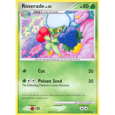 Roserade (Reverse Holo)