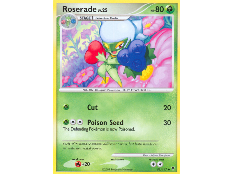 Roserade (Reverse Holo)
