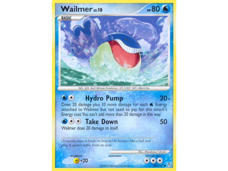 Wailmer (Reverse Holo)