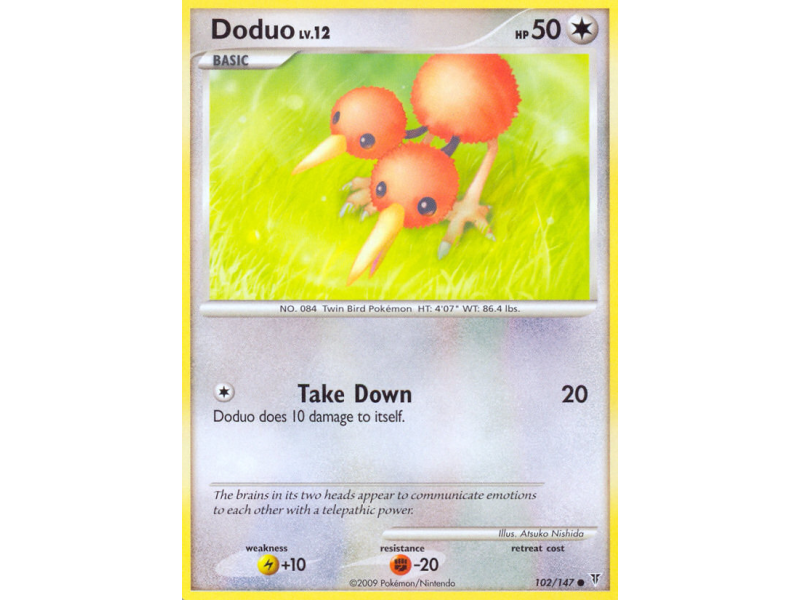 Doduo (Reverse Holo)
