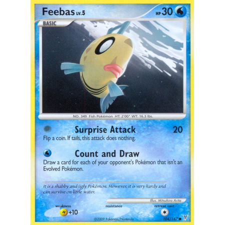 Feebas (Reverse Holo)