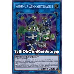 Wind-Up Zenmaintenance (Super Rare) – Flames of Destruction | Carta YUGIOH en México