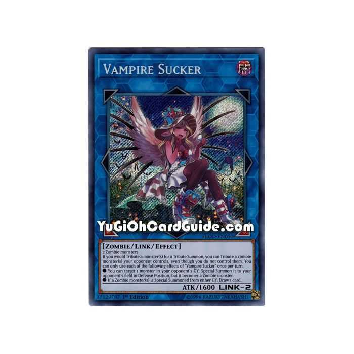 Vampire Sucker (Secret Rare) – Flames of Destruction | Carta YUGIOH en México