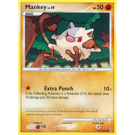 Mankey (Reverse Holo)
