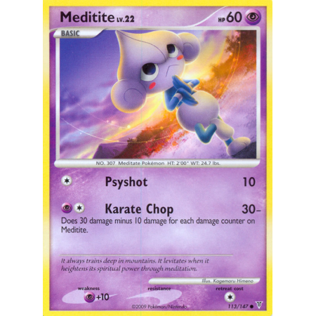 Meditite (Reverse Holo)