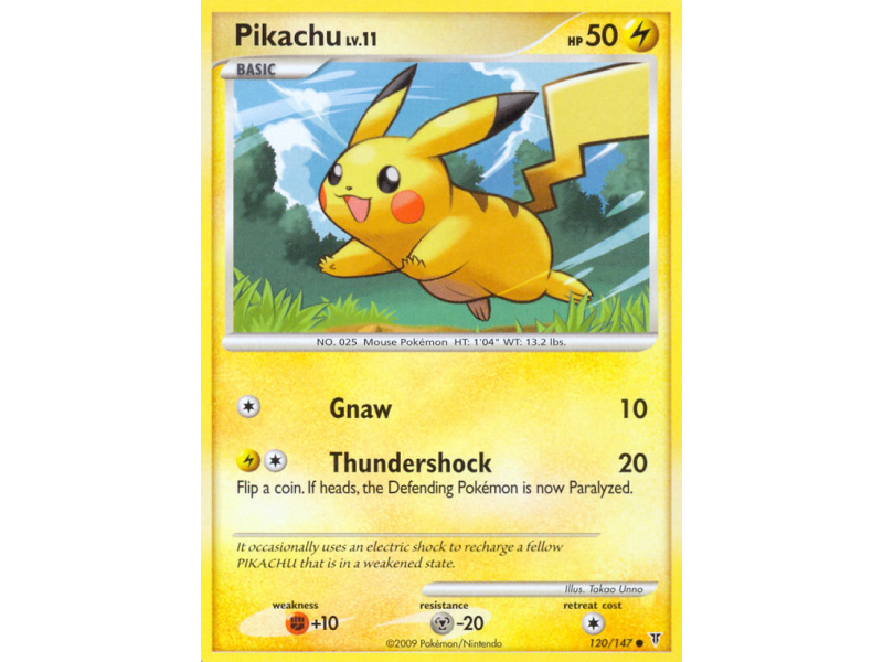 Pikachu (Reverse Holo)