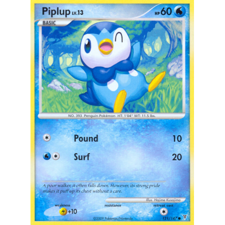 Piplup (Reverse Holo)