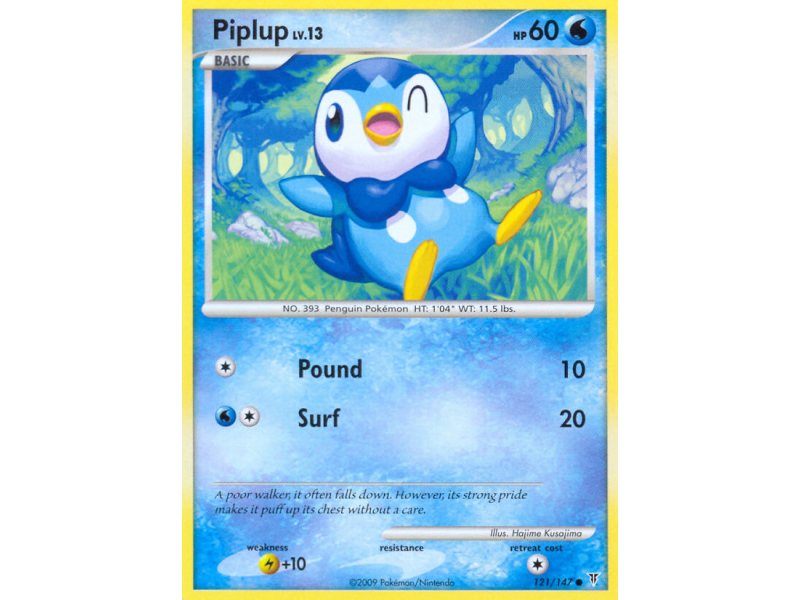 Piplup (Reverse Holo)