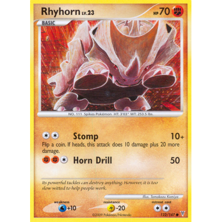 Rhyhorn (Reverse Holo)