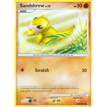 Sandshrew (Reverse Holo)