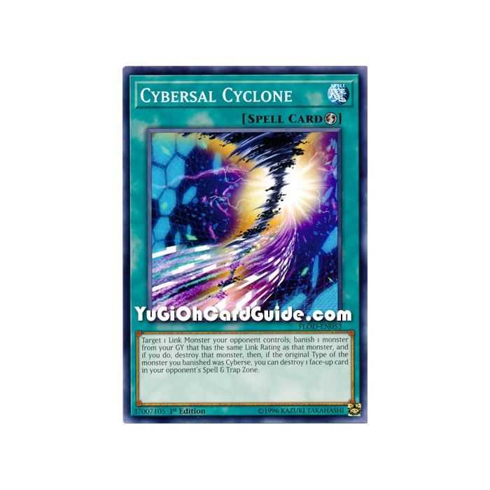 Cybersal Cyclone (Common) – Flames of Destruction | Carta YUGIOH en México