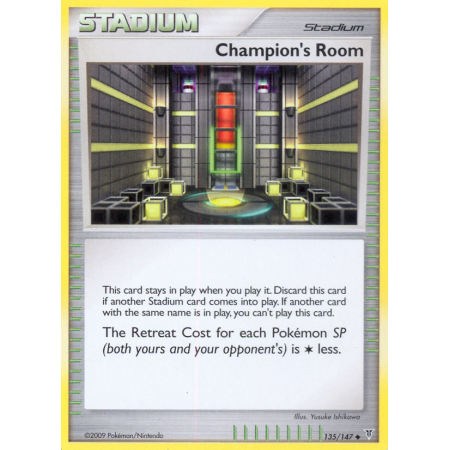 Champion's Room (Reverse Holo)