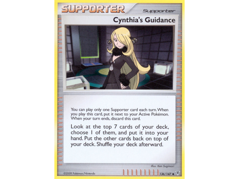 Cynthia's Guidance (Reverse Holo)