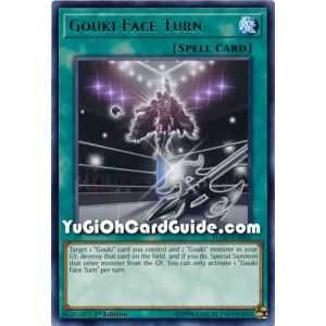 Gouki Face Turn (Rare) – Flames of Destruction | Carta YUGIOH en México