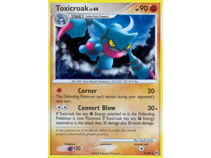 Toxicroak (Reverse Holo)