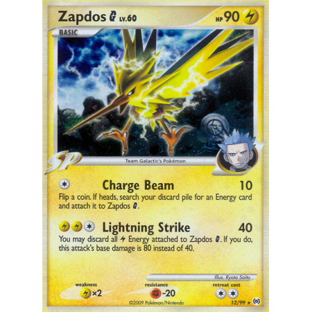 Zapdos G (Holo)