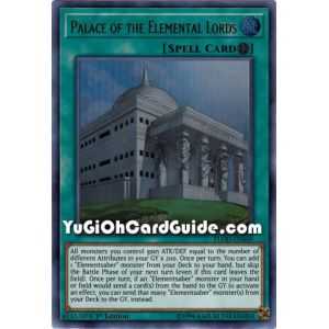 Palace of the Elemental Lords (Ultra Rare) – Flames of Destruction | Carta YUGIOH en México