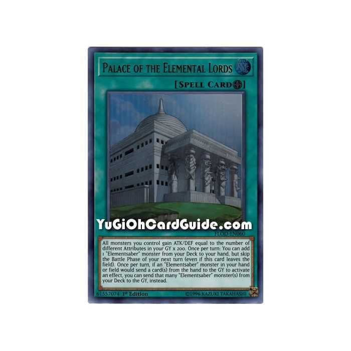 Palace of the Elemental Lords (Ultra Rare) – Flames of Destruction | Carta YUGIOH en México
