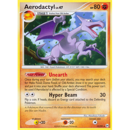 Aerodactyl (Reverse Holo)