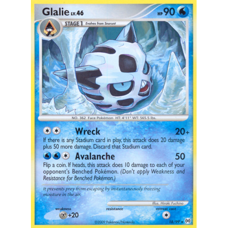 Glalie (Reverse Holo)