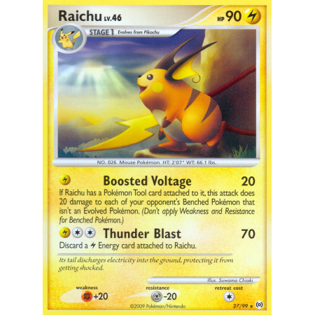 Raichu (Reverse Holo)