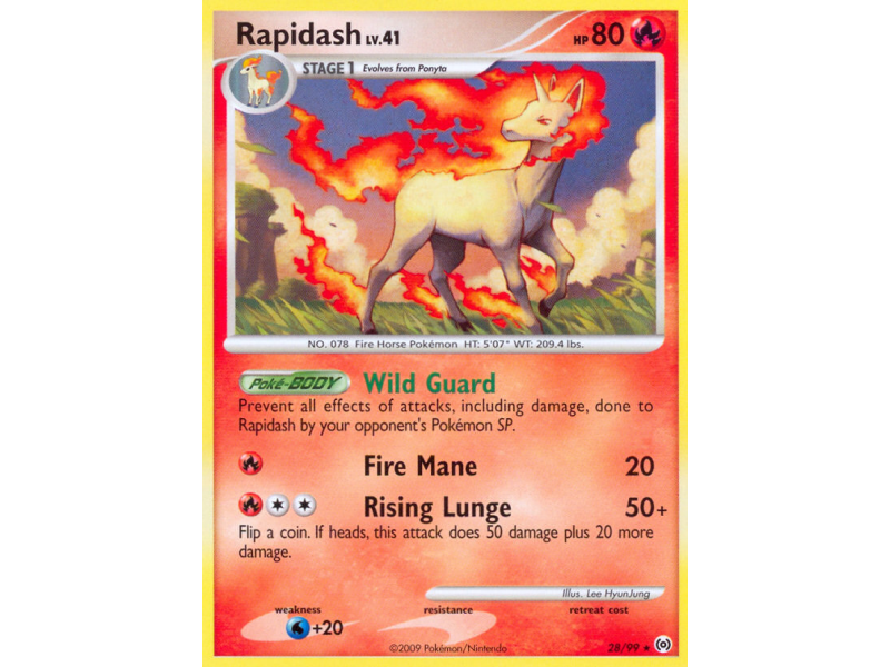 Rapidash (Reverse Holo)