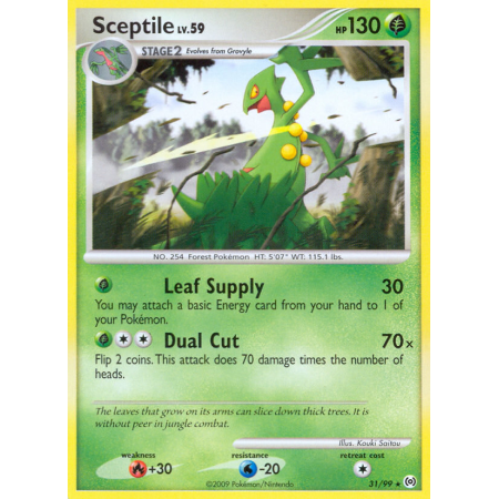 Sceptile (Reverse Holo)