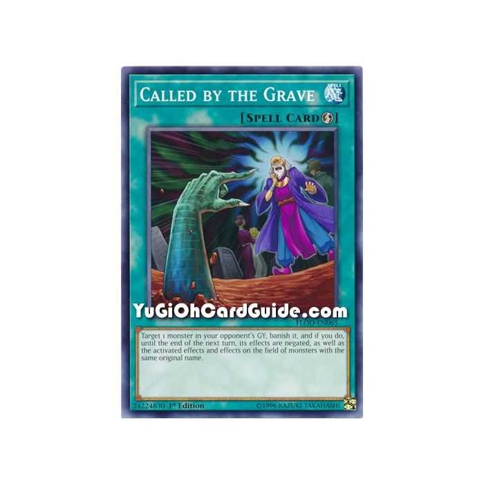 Called by the Grave (Common) – Flames of Destruction | Carta YUGIOH en México
