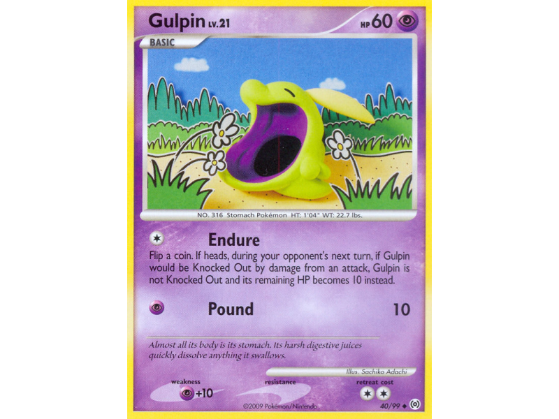 Gulpin (Reverse Holo)