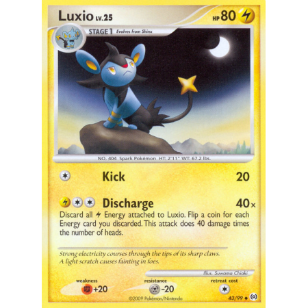 Luxio (Reverse Holo)