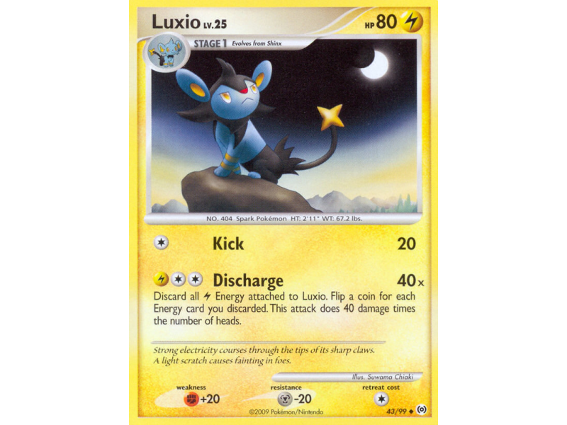 Luxio (Reverse Holo)
