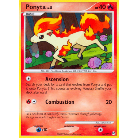 Ponyta (Reverse Holo)