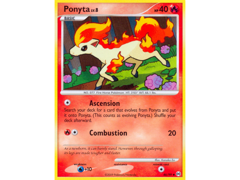 Ponyta (Reverse Holo)