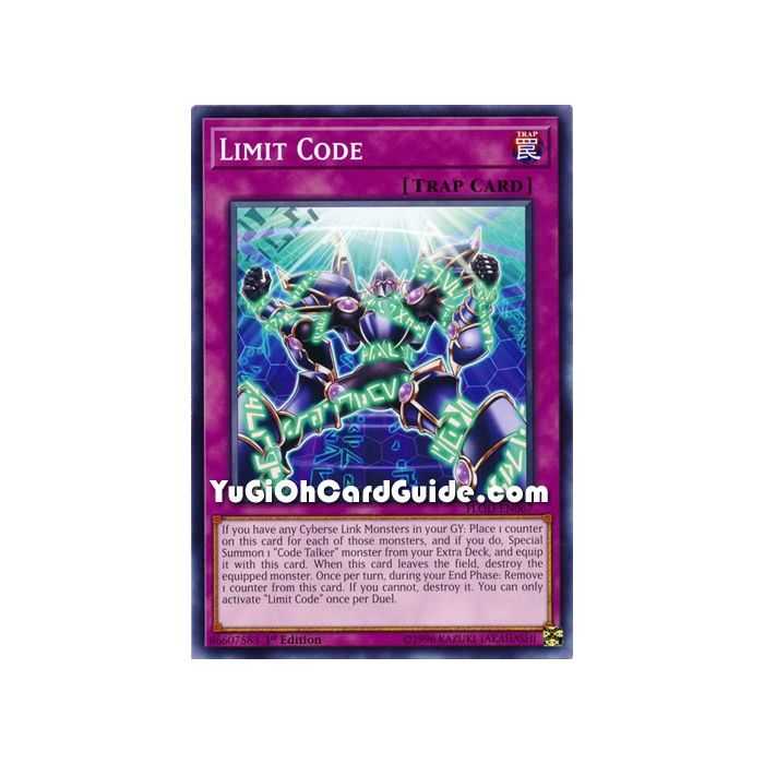 Limit Code (Common) – Flames of Destruction | Carta YUGIOH en México