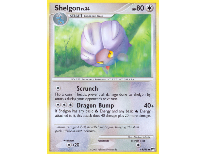 Shelgon (Reverse Holo)