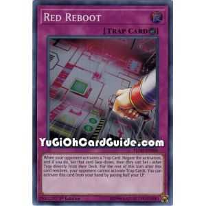 Red Reboot (Super Rare) – Flames of Destruction | Carta YUGIOH en México