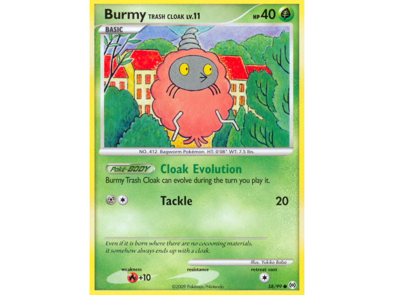 Burmy Trash Cloak