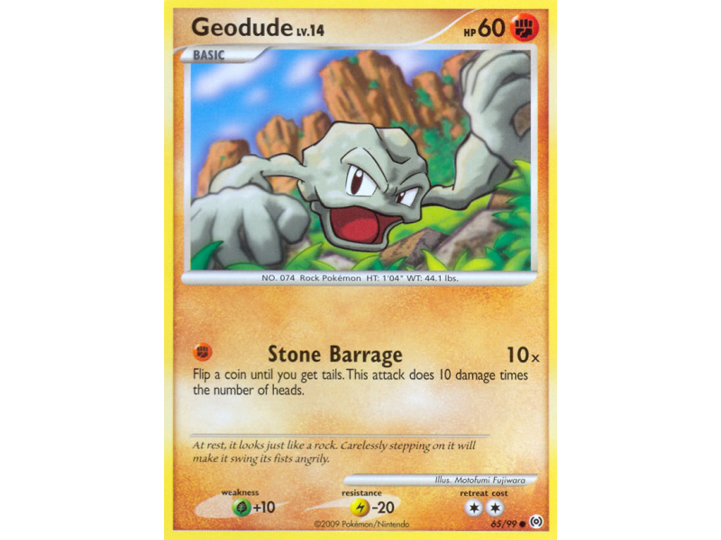 Geodude (Reverse Holo)